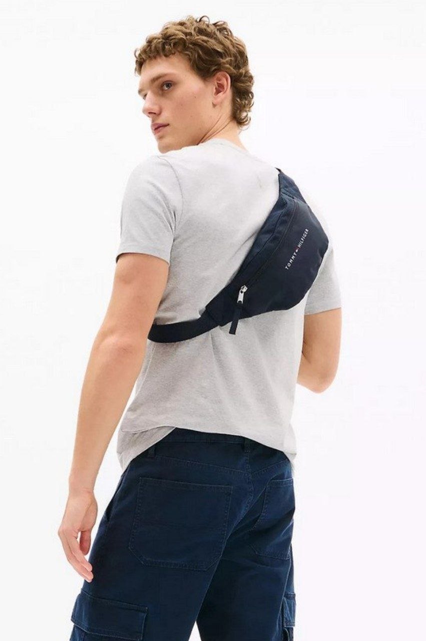 Сумка поясная / через плечо Tommy Hilfiger Logo Chambray Belt Bag