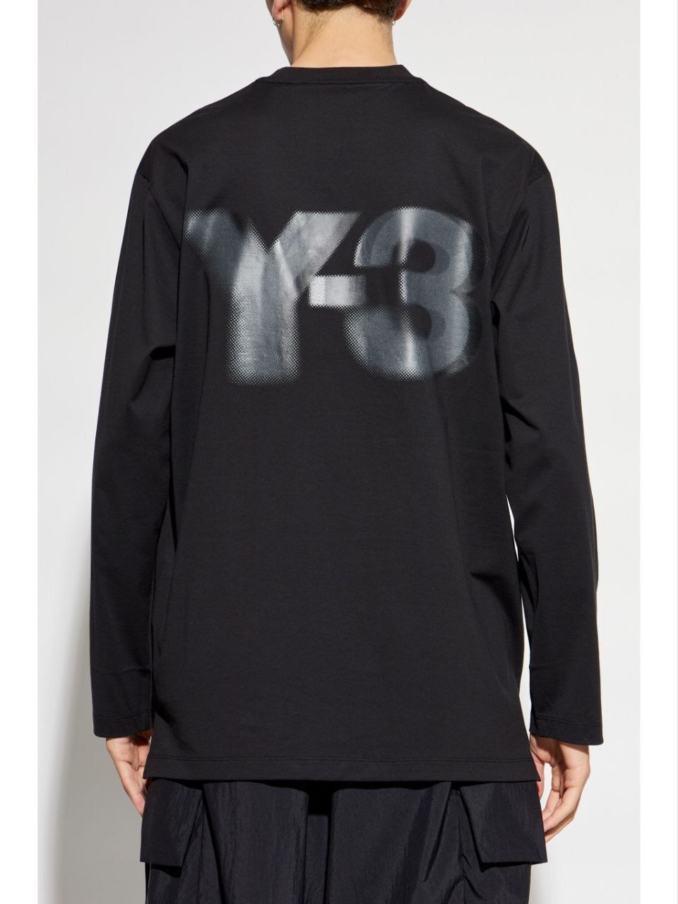 Лонгслив унисекс Y-3 Yohji Yamamoto Logo Long Sleeve Tee