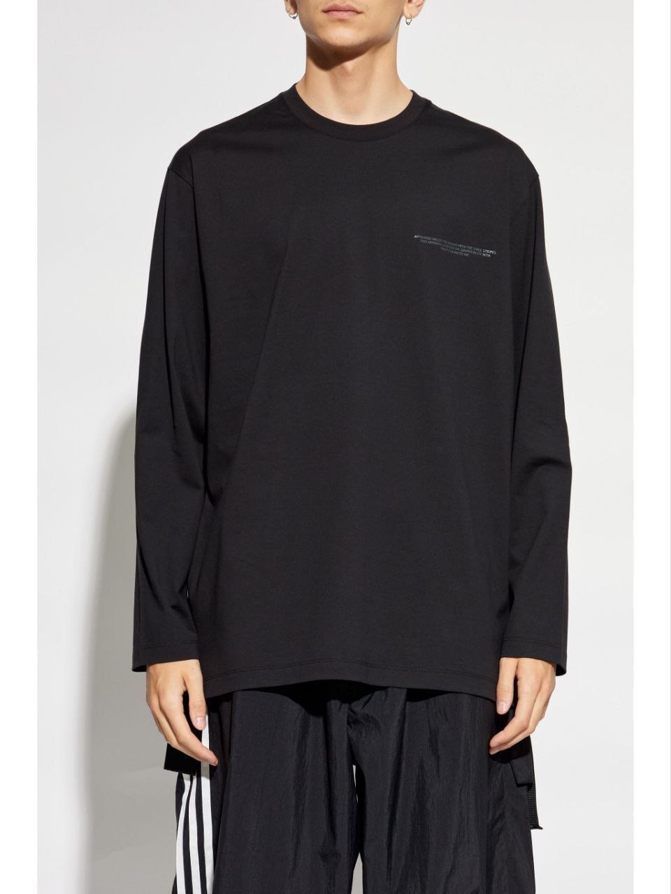 Лонгслив унисекс Y-3 Yohji Yamamoto Logo Long Sleeve Tee