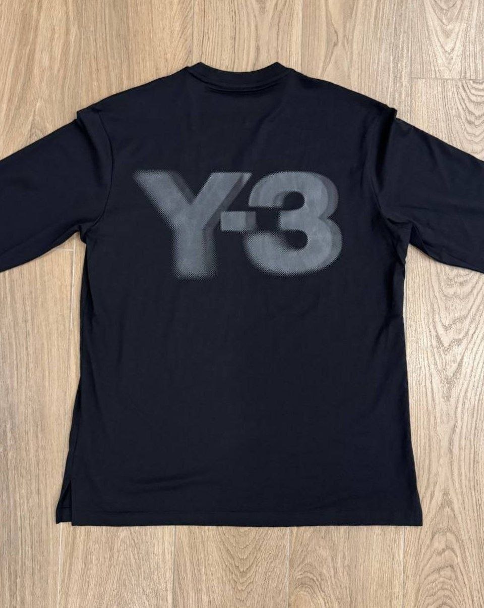 Лонгслив унисекс Y-3 Yohji Yamamoto Logo Long Sleeve Tee
