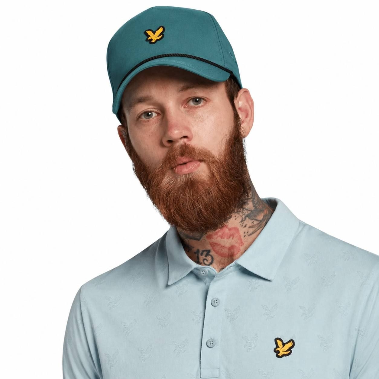 Бейсболка кепка Lyle & Scott Rope Golf 'Golf Green'