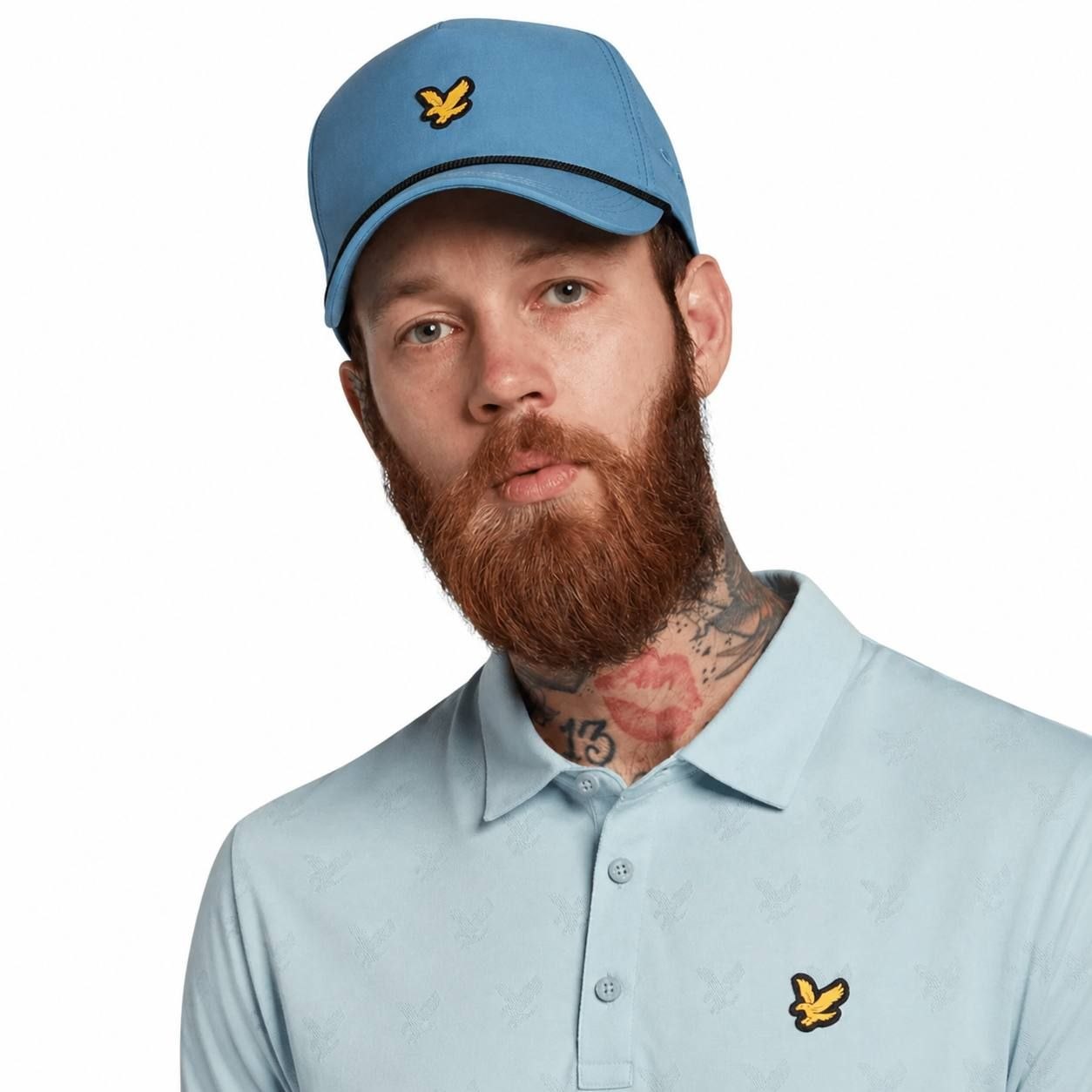 Бейсболка кепка Lyle & Scott Rope Golf 'Azzure'