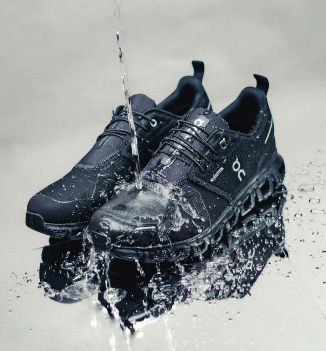 Кроссовки On Running Cloud 6 Waterproof 'Black Black'