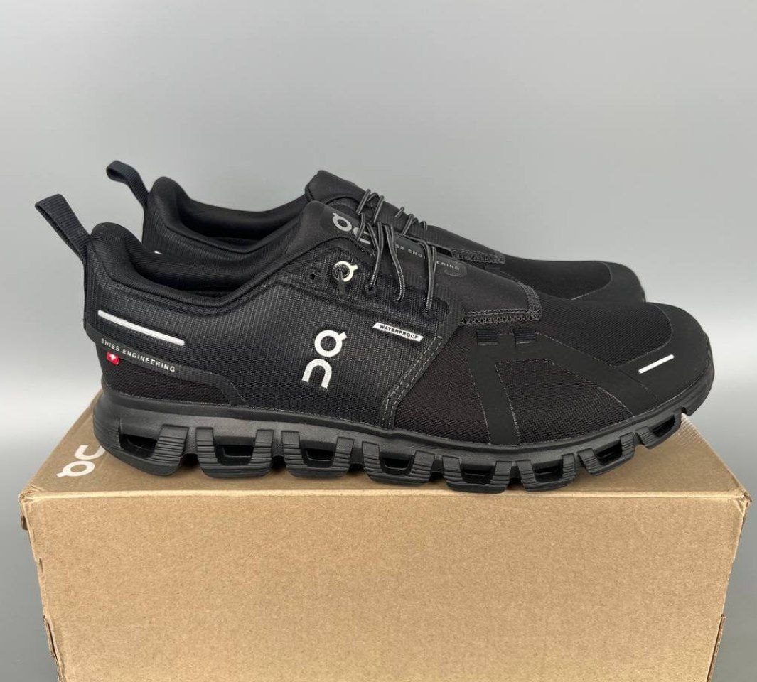 Кроссовки On Running Cloud 6 Waterproof 'Black Black'