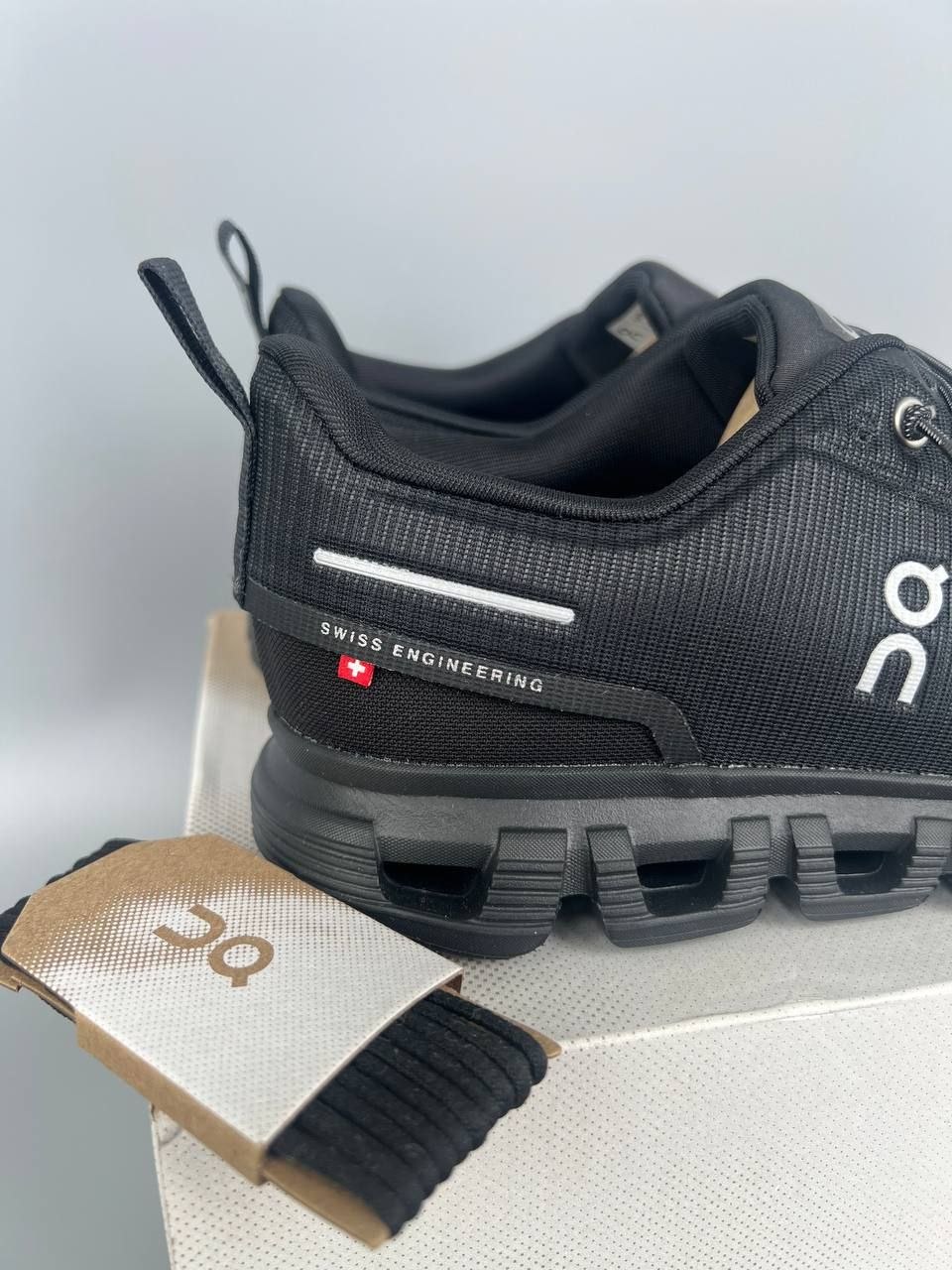 Кроссовки On Running Cloud 6 Waterproof 'Black Black'