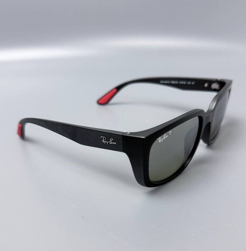 Мужские очки Ray-Ban Scuderia Ferrari Collection Square Sunglasses