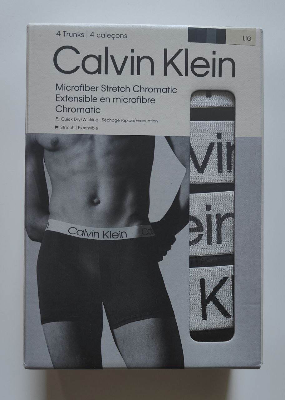 Боксеры Calvin Klein Chromatic 4 Pack Trunk