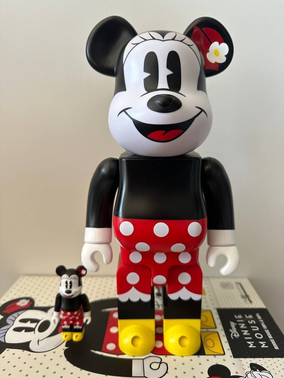 Набор фигурок Medicom BE@RBRICK Minnie Mouse Walt Disney 100% & 400%