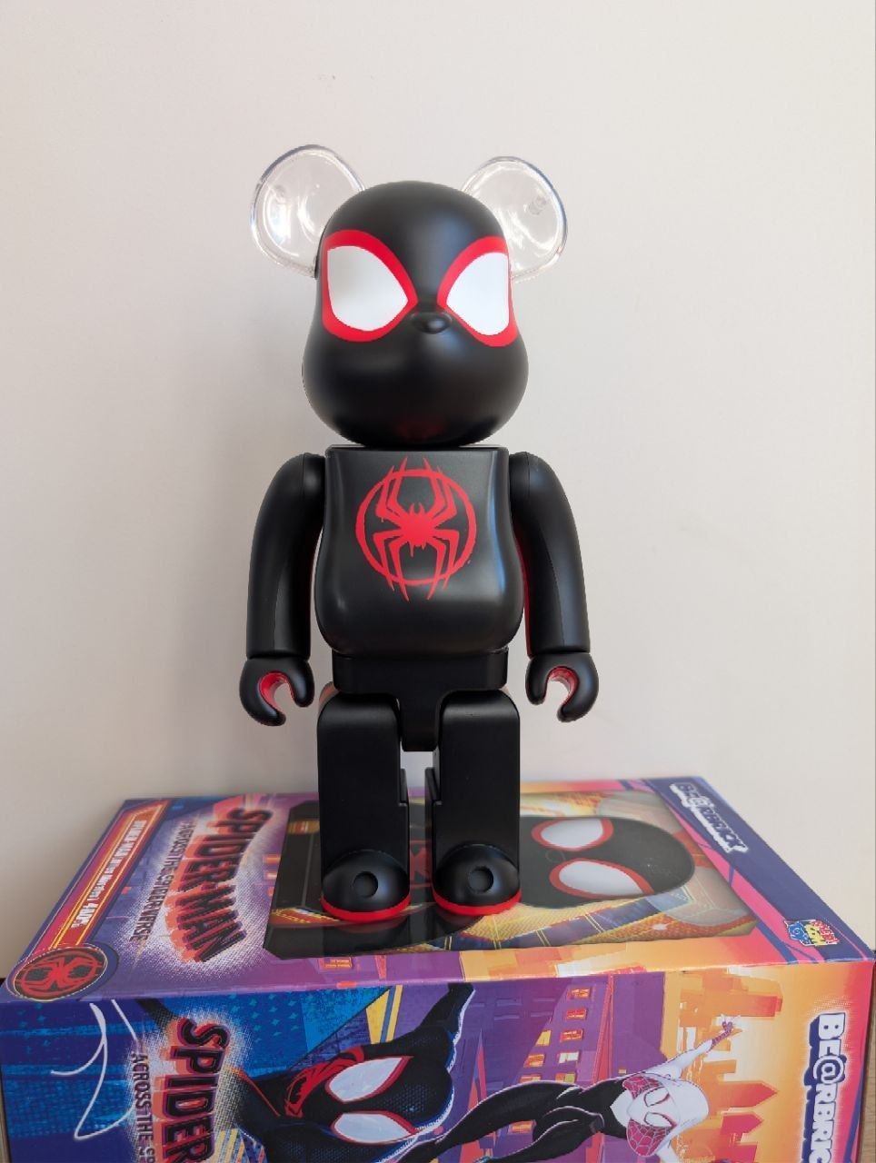 Фигурка BE@RBRICK Spider-Man 'Miles Morales: Across the Spider-Verse' 400%