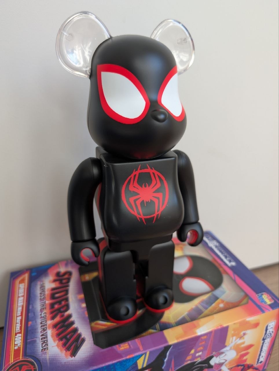 Фигурка BE@RBRICK Spider-Man 'Miles Morales: Across the Spider-Verse' 400%
