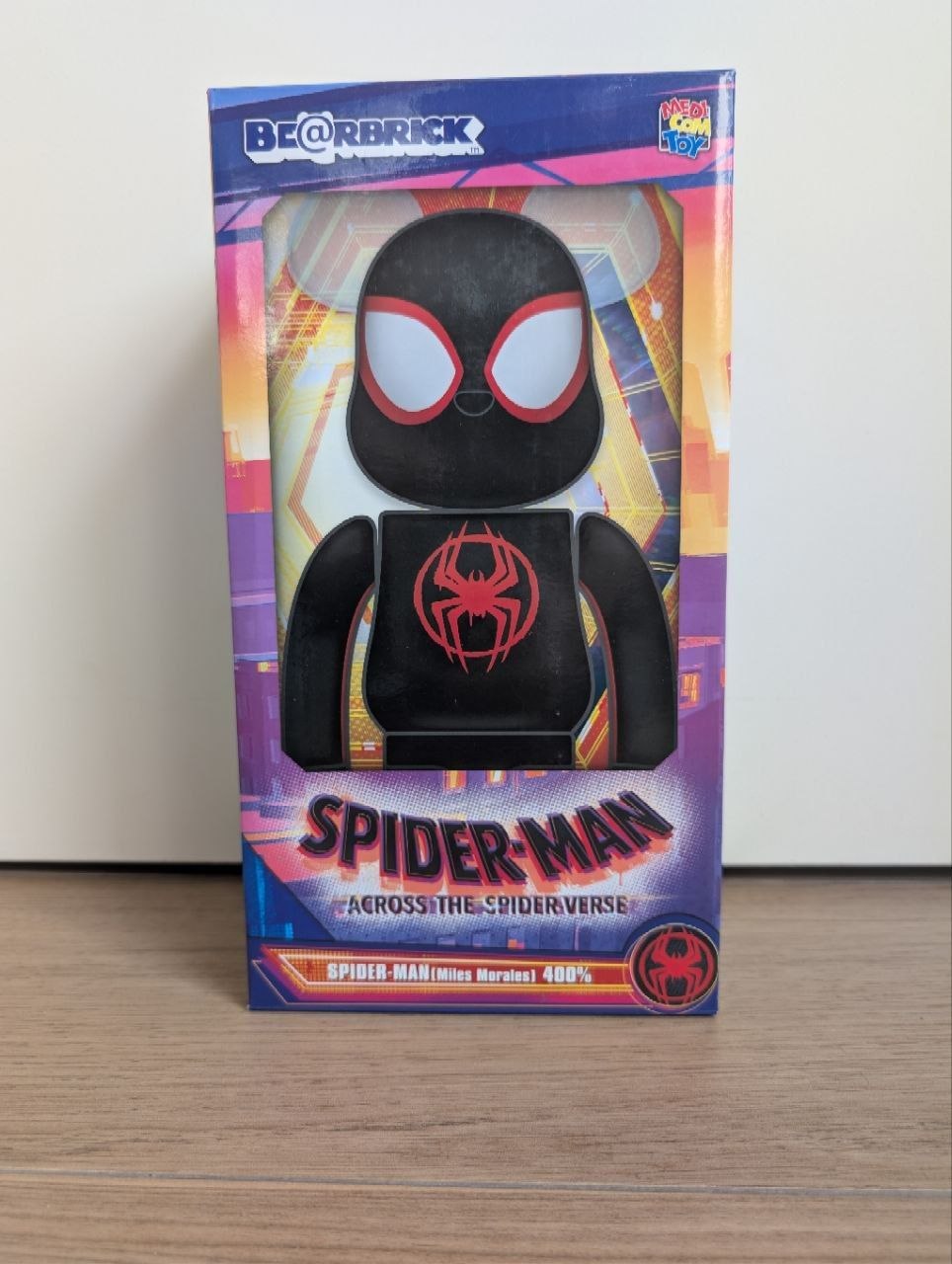Фигурка BE@RBRICK Spider-Man 'Miles Morales: Across the Spider-Verse' 400%