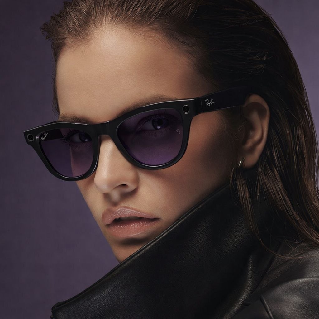 Женские умные смарт очки Ray-Ban Meta Skyler Gen 2 'Transitions Amethyst'