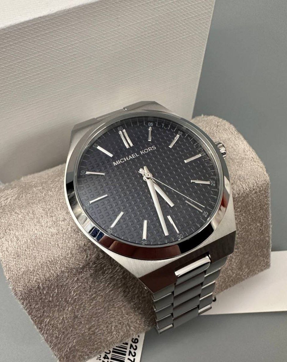 Мужские часы Michael Kors Lennox Three Hand 'Navy'