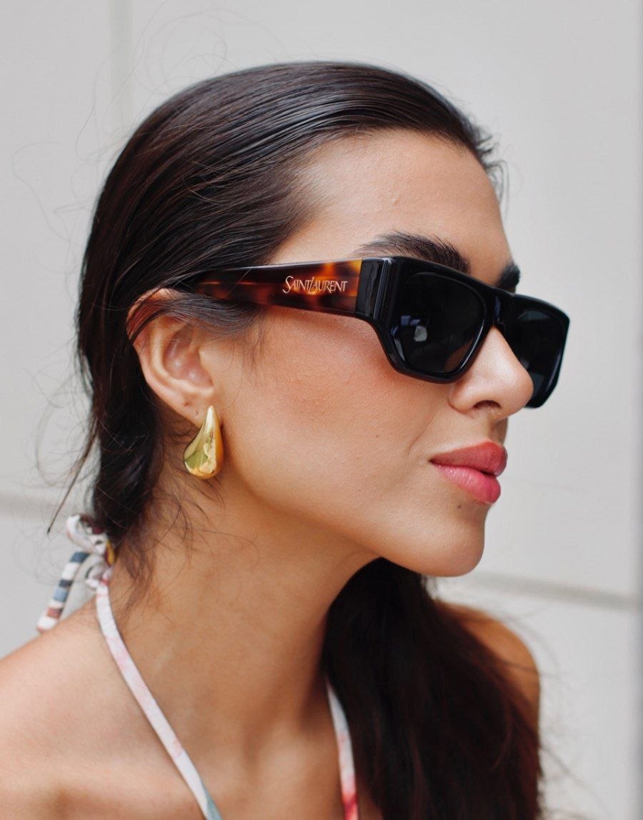Женские очки Saint Laurent Pillow Square Sunglasses