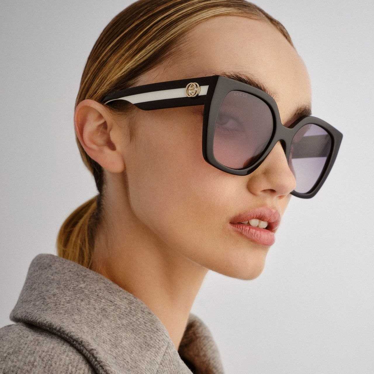 Женские очки GUCCI Butterfly Oversized Sunglasses