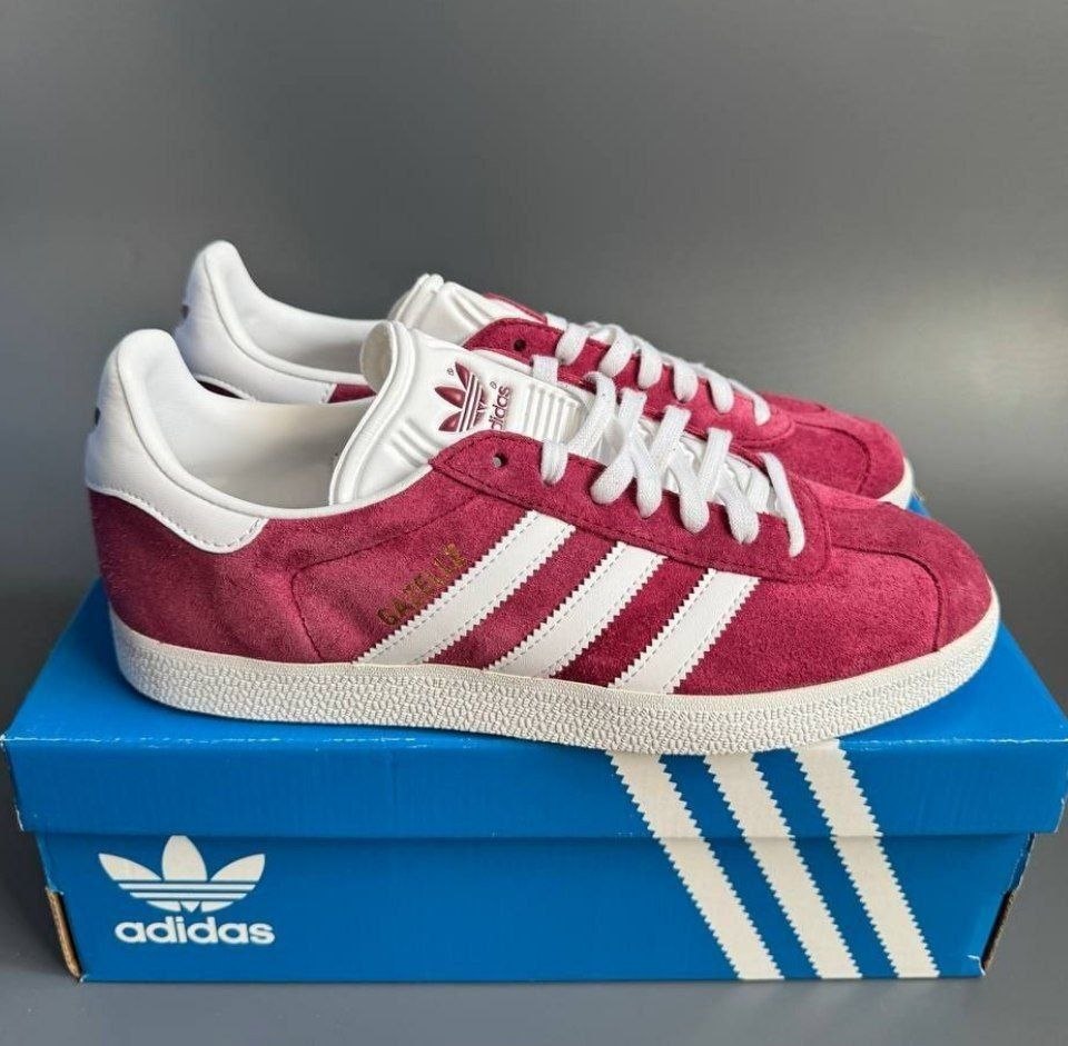 Кеды Adidas Originals Gazelle 'College Burgundy'