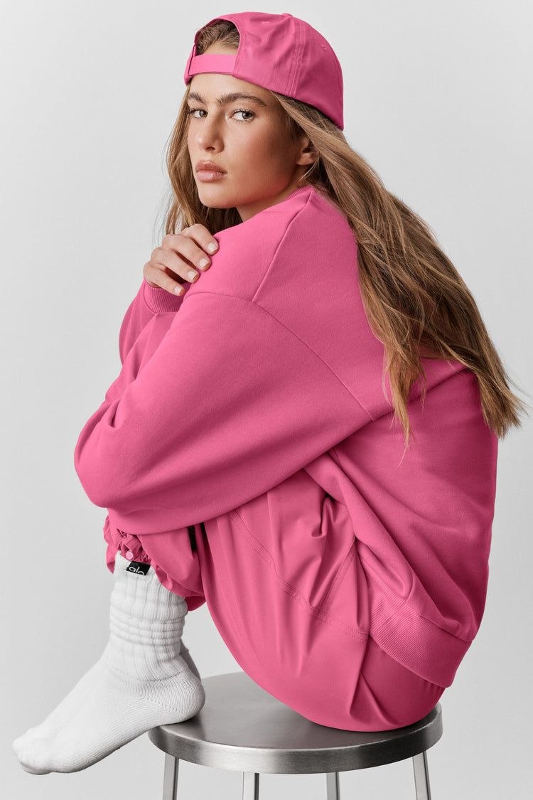 Кепка бейсболка унисекс Alo Yoga Off Duty Cap 'Paradise Pink'