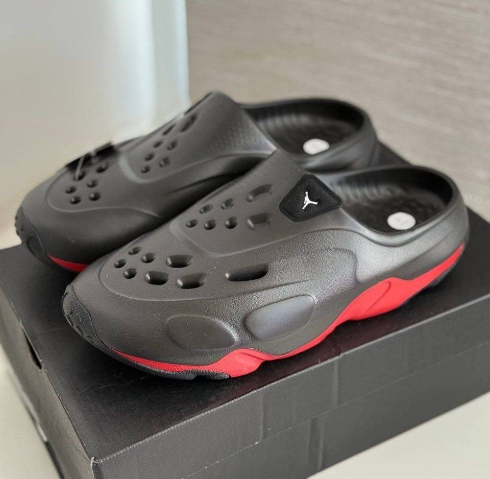 Слипоны Jordan Roam Slide "Bred"