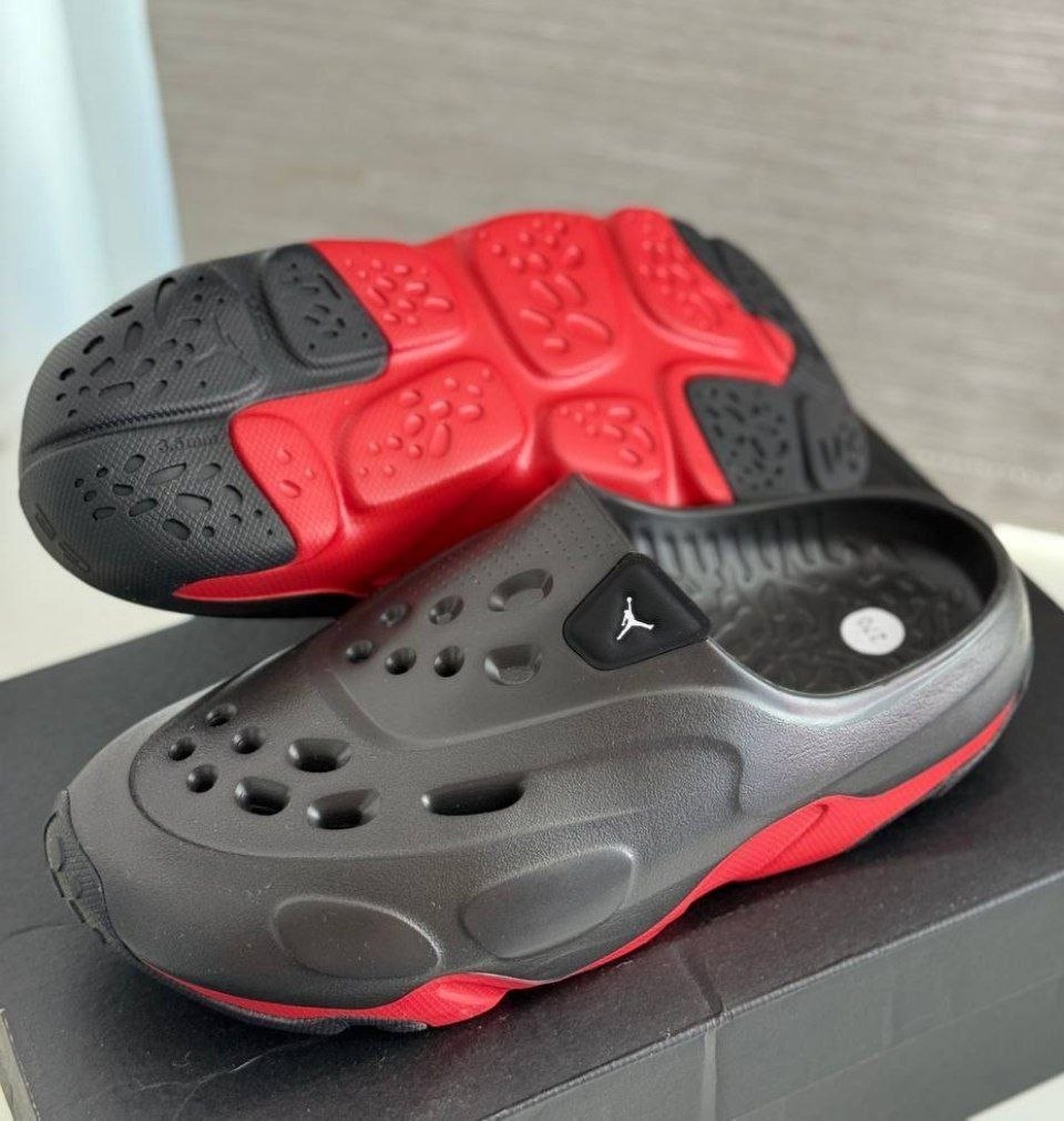 Слипоны Jordan Roam Slide "Bred"