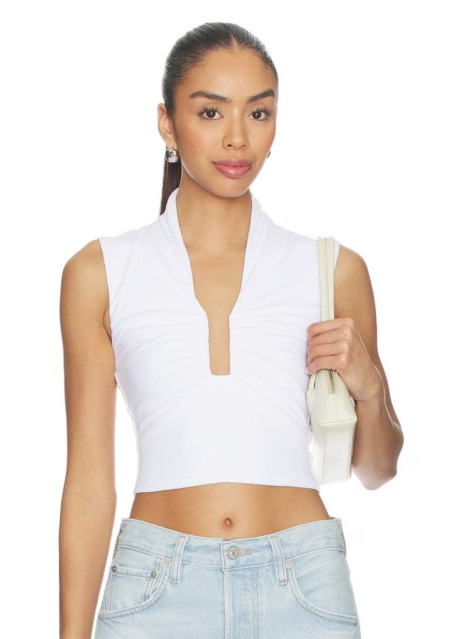 Женский топ Susana Monaco Square Wire Gathered Top