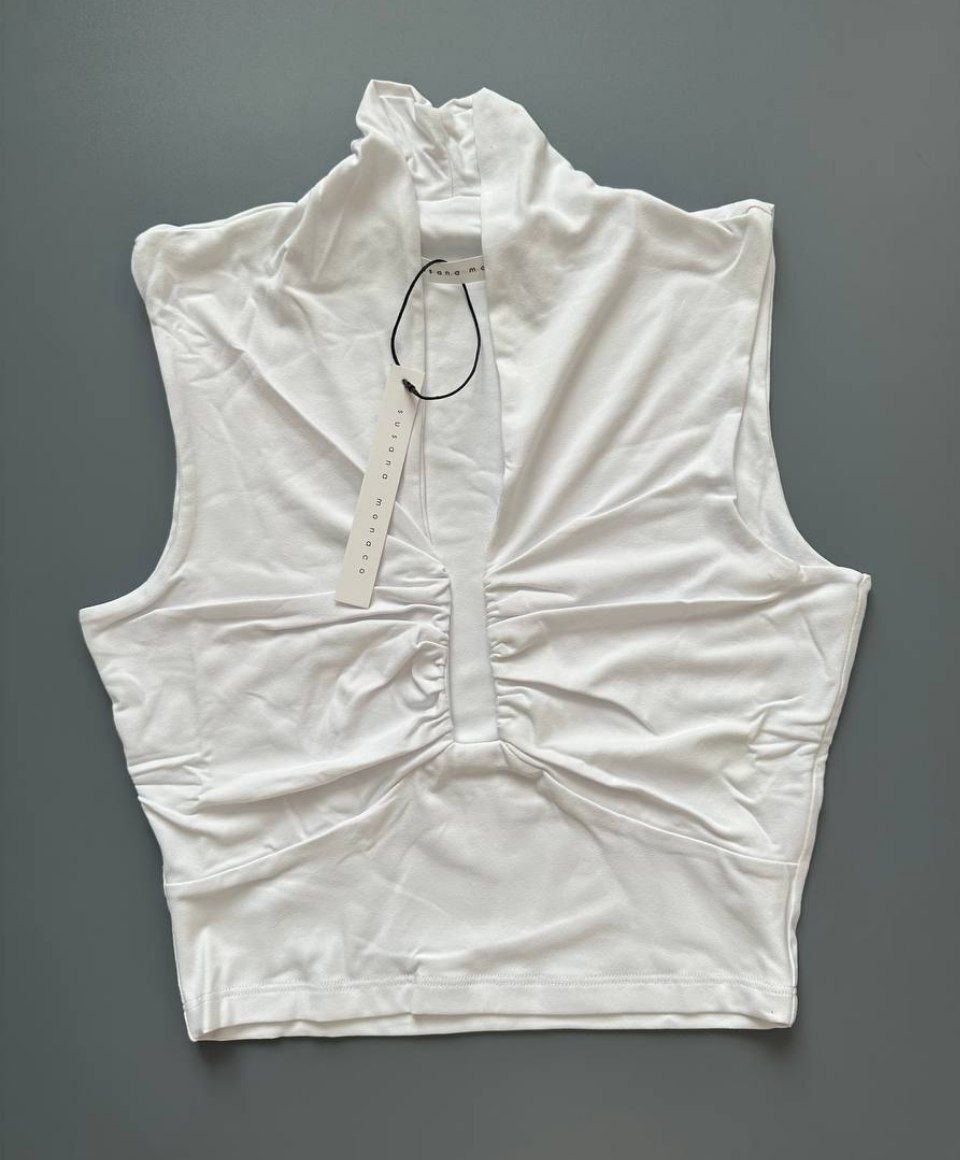 Женский топ Susana Monaco Square Wire Gathered Top