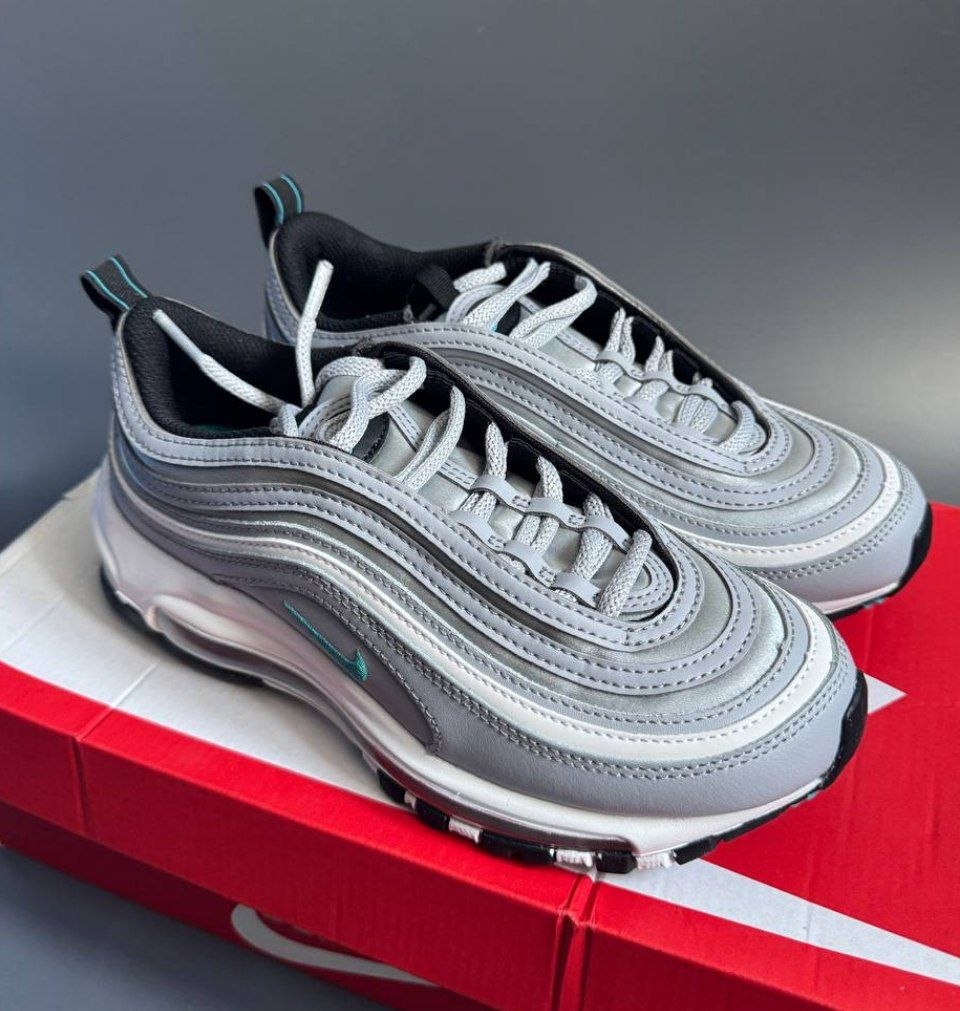 Женские кроссовки Nike Air Max 97 SE 'Wolf Grey Teal Nebula'