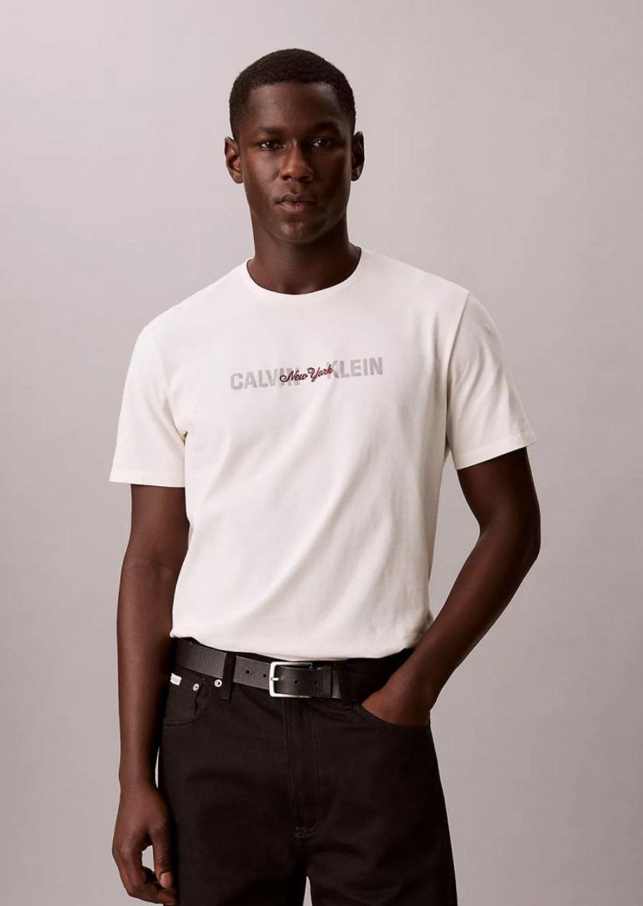 Футболка Calvin Klein New York Script Logo Graphic Classic Tee