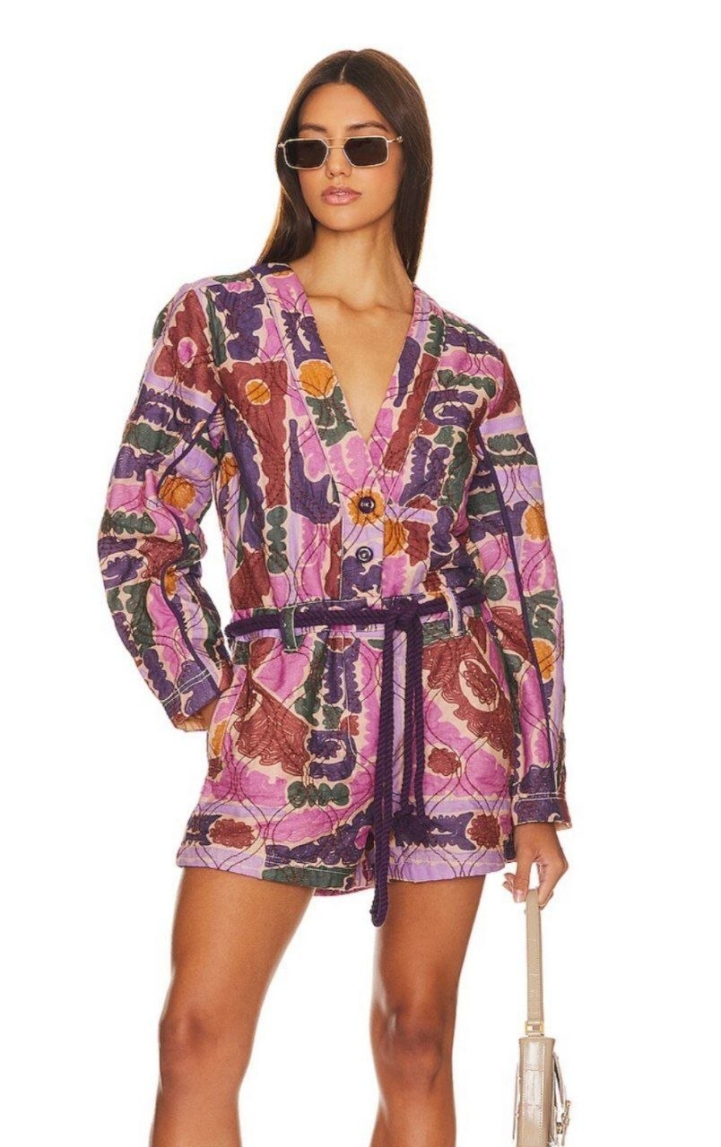 Женский ромпер Free People x Revolve Atlas Quilted One Piece