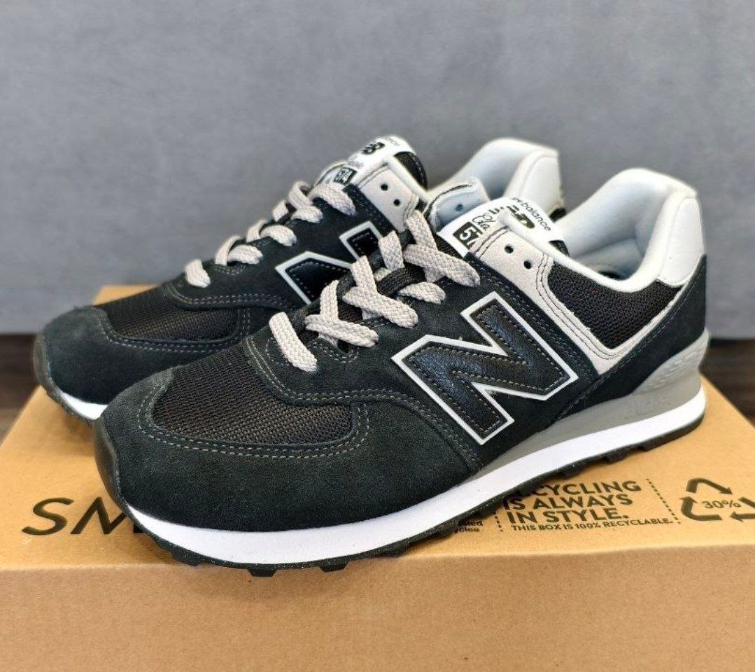 Кроссовки New Balance 574 Evergreen 'Back White'