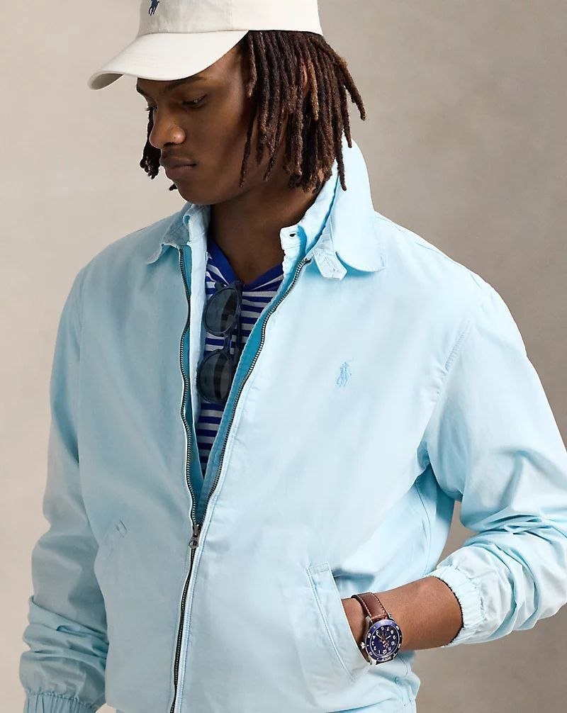 Куртка бомбер Polo Ralph Lauren Bayport Mineral Dyed Poplin Jacket