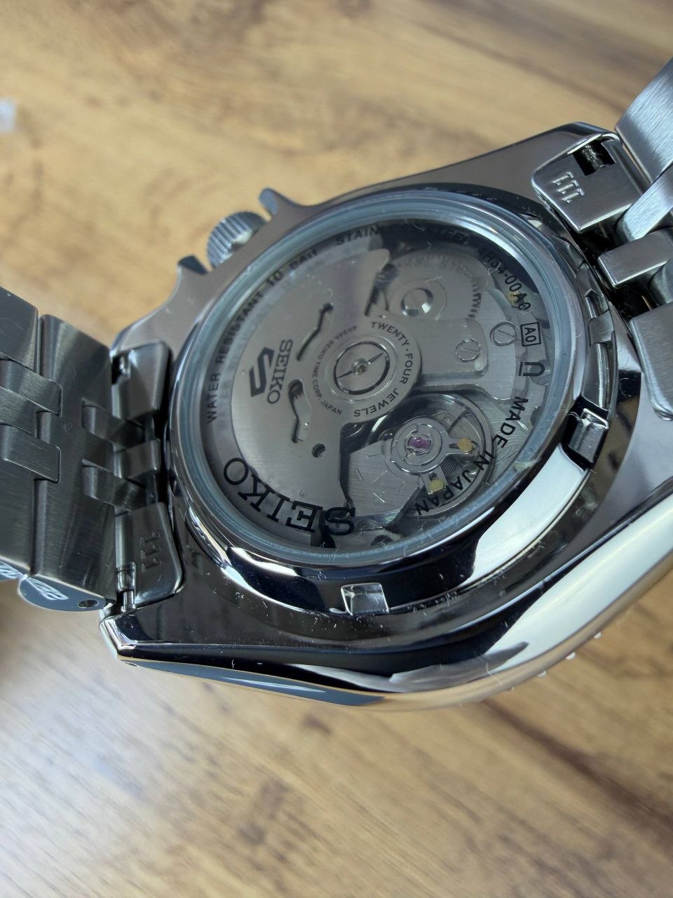 Часы Seiko 5 Japan GMT SKX Green