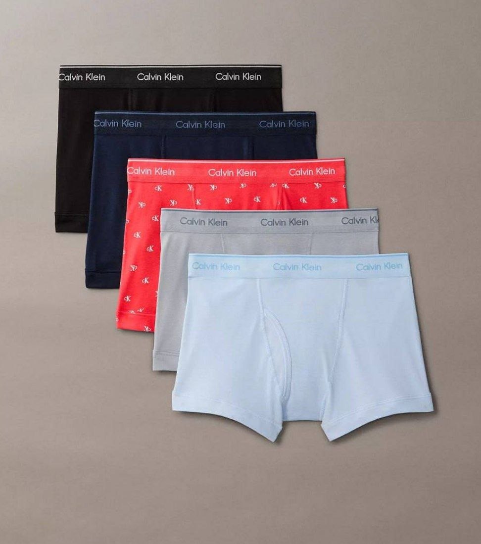 Боксеры Calvin Klein Cotton Classics 5 Pack Trunk