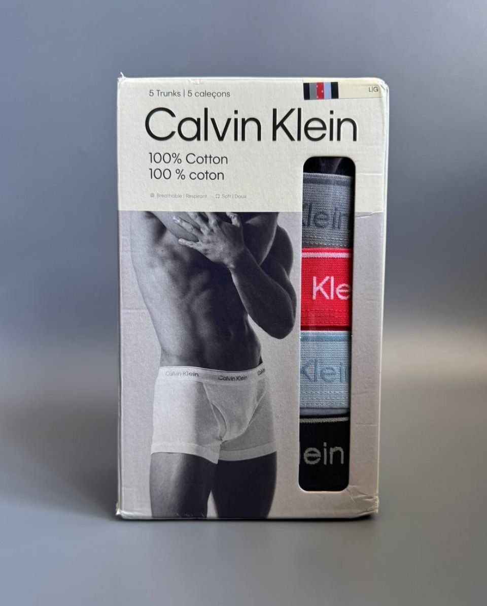 Боксеры Calvin Klein Cotton Classics 5 Pack Trunk