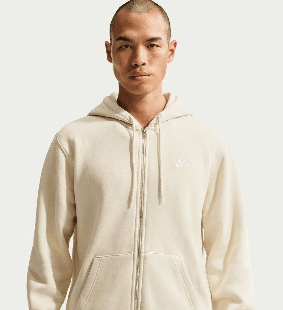 Худи толстовка Nike Club Full-Zip Fleece Hoodie