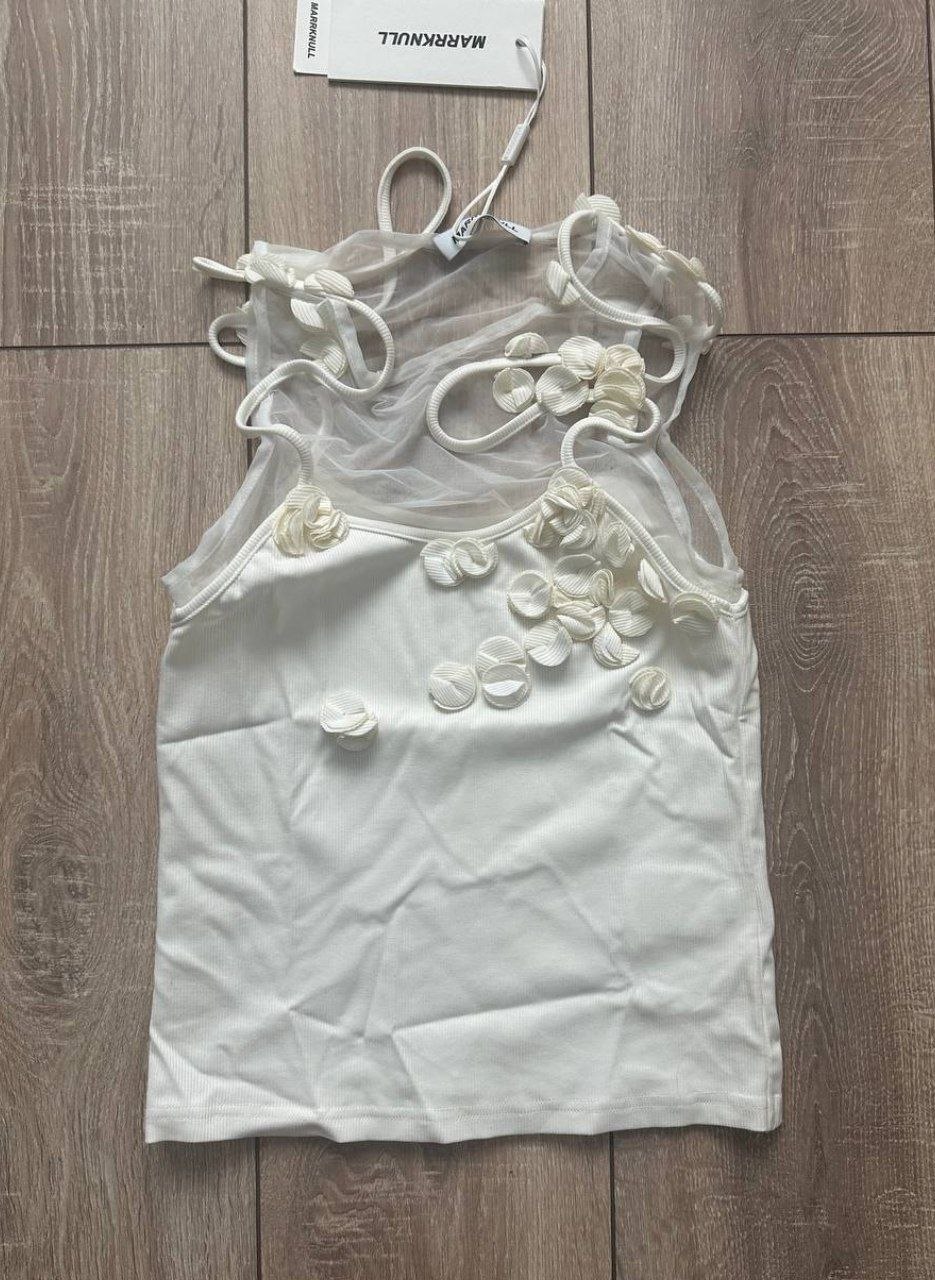 Женский топ MARRKNULL Vine Flowers Tank Top