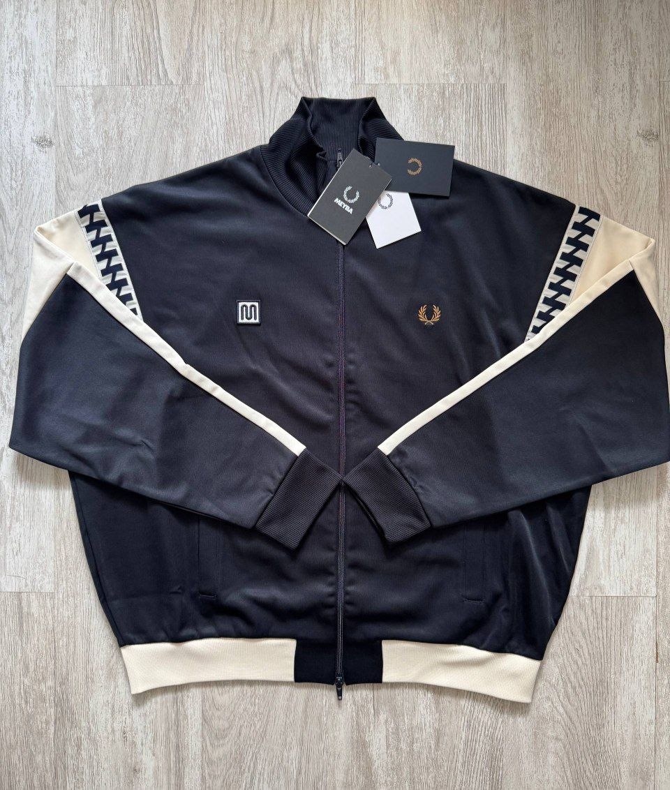 Куртка Fred Perry x MEYBA Cut and Sew Track Jacket 'Navy'