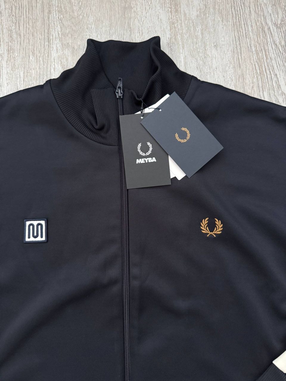 Куртка Fred Perry x MEYBA Cut and Sew Track Jacket 'Navy'
