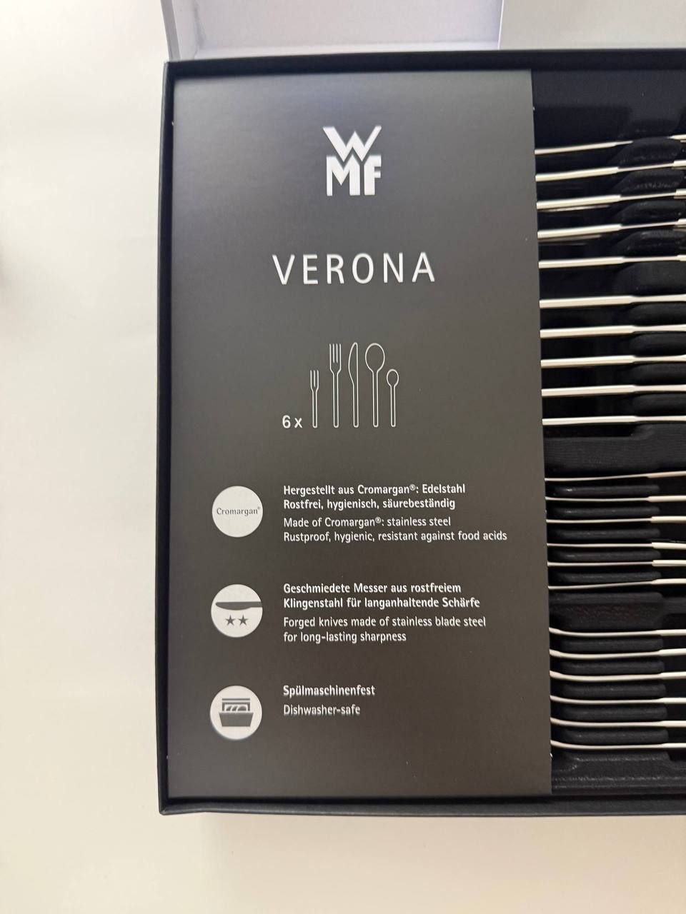 Набор столовых приборов WMF Verona Besteck-Set 30 предметов