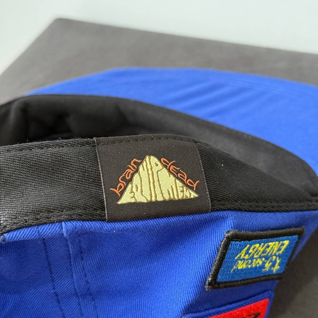 Бейсболка Brain Dead x Peter Sutherland Long Brim Sport 'Blue'