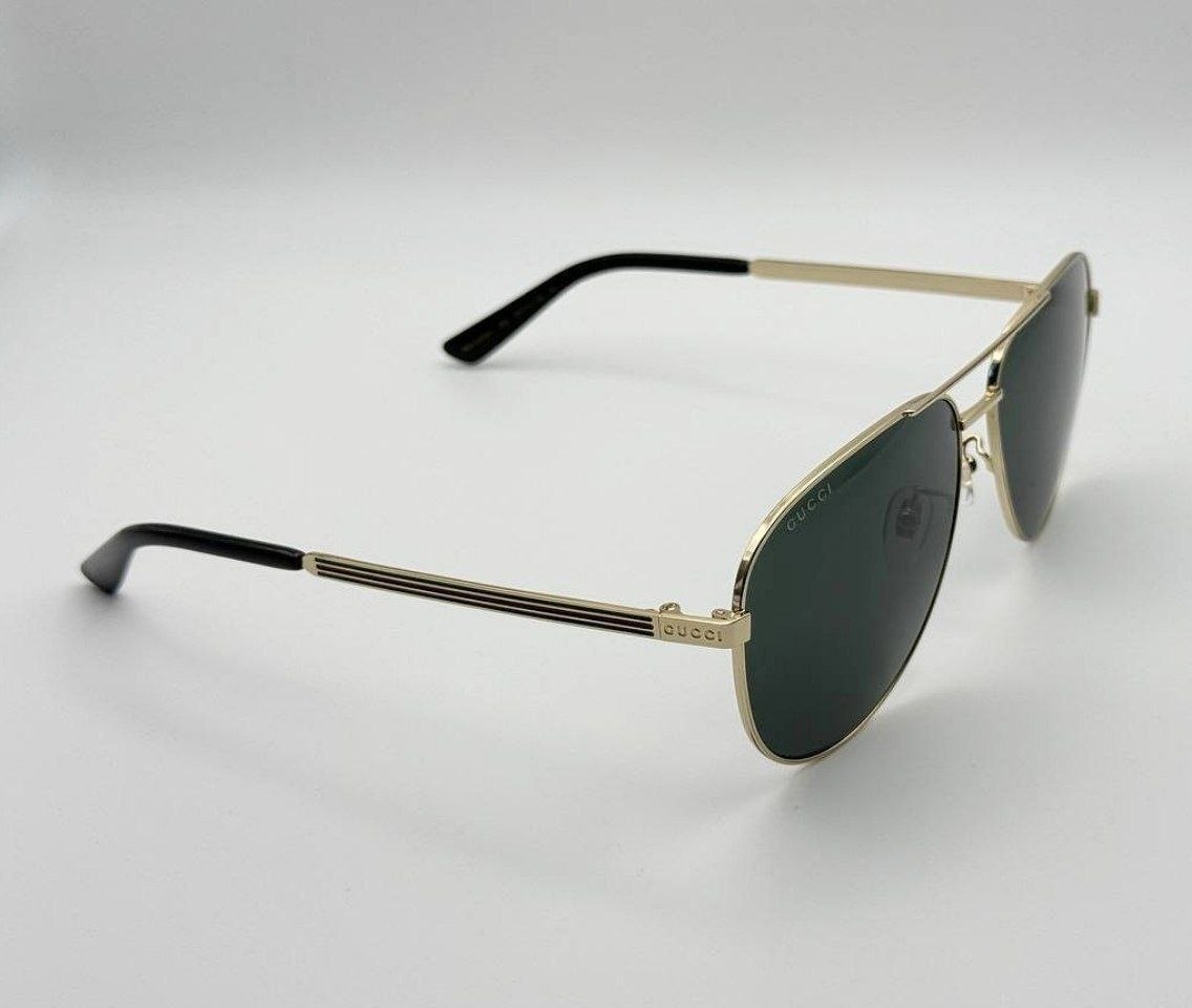 Очки GUCCI Web Stripe Pilot Sunglasses