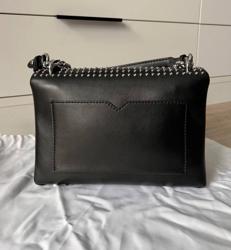 Женская сумка Michael Kors Cece Medium Black Shoulder Bag