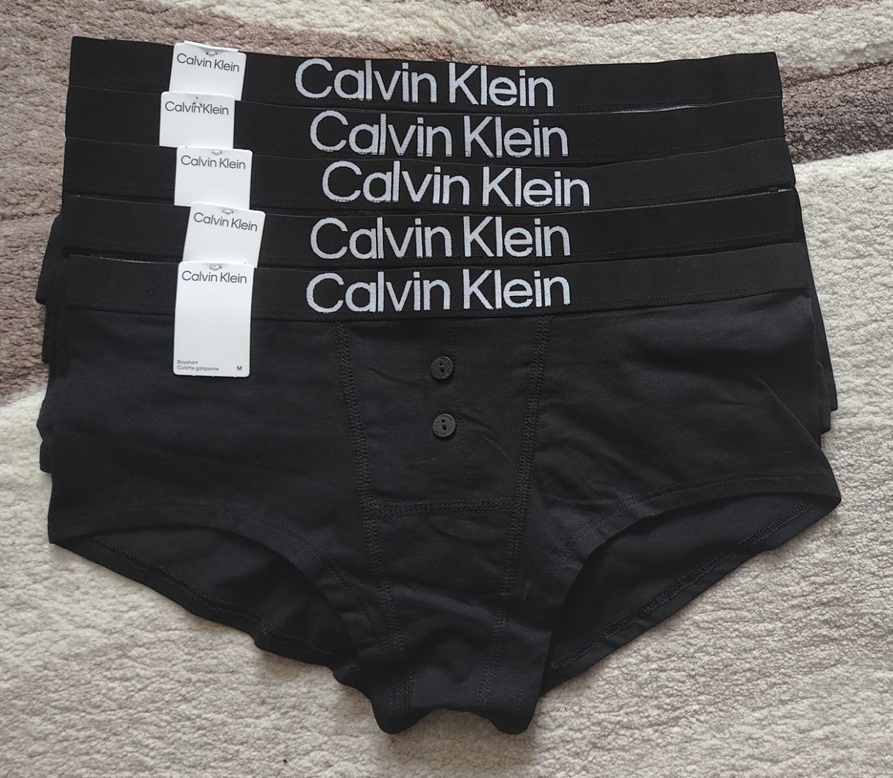 Набор трусиков Calvin Klein Maximum Cotton 5 Pack Boyshort