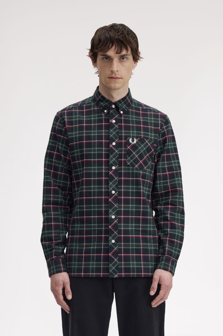 Рубашка Fred Perry Tartan Tartan Shirt