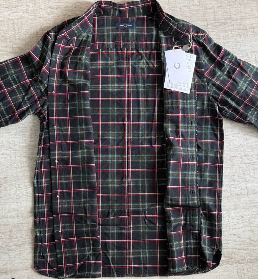 Рубашка Fred Perry Tartan Tartan Shirt