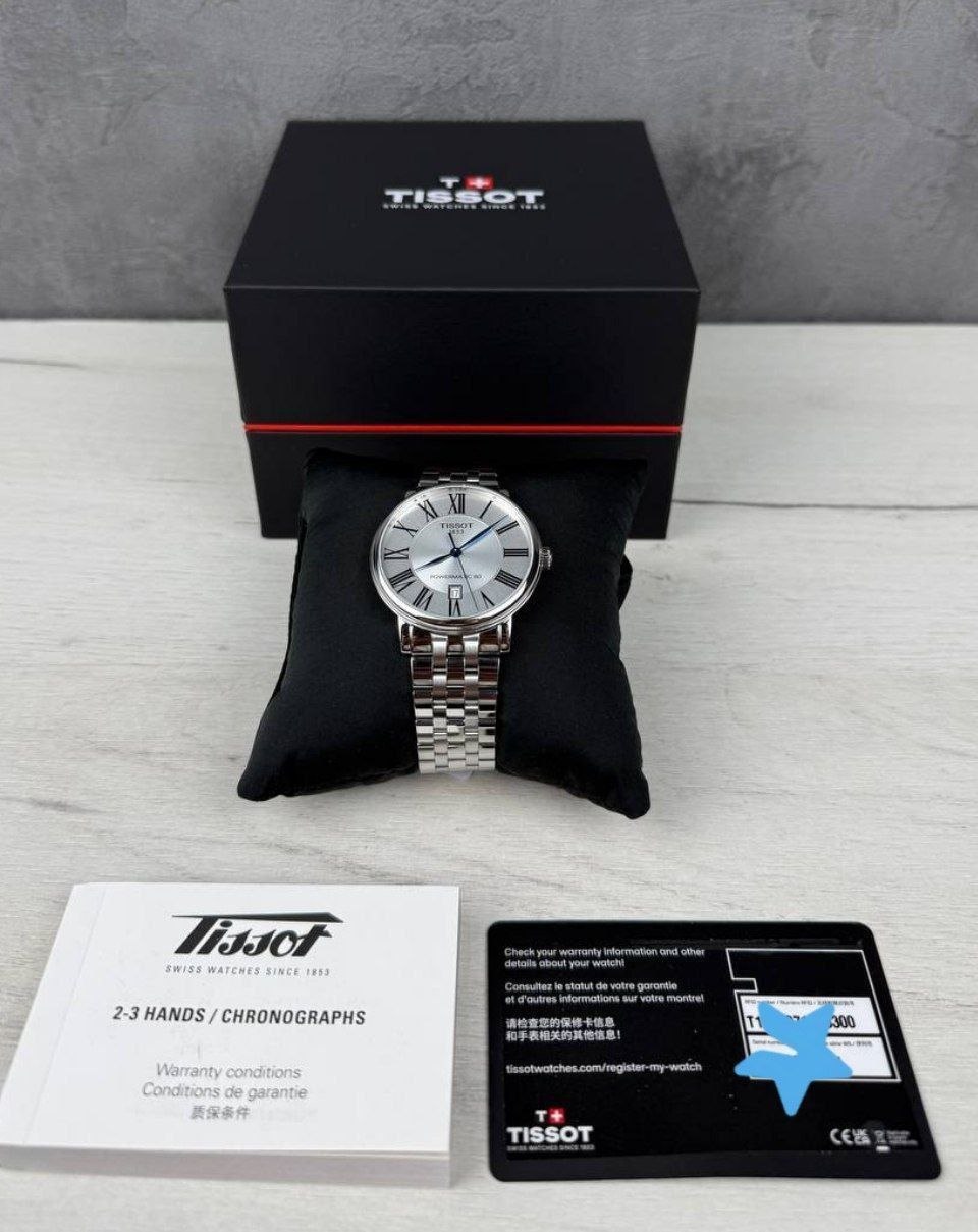 Механические часы Tissot Carson Premium Powermatic 80