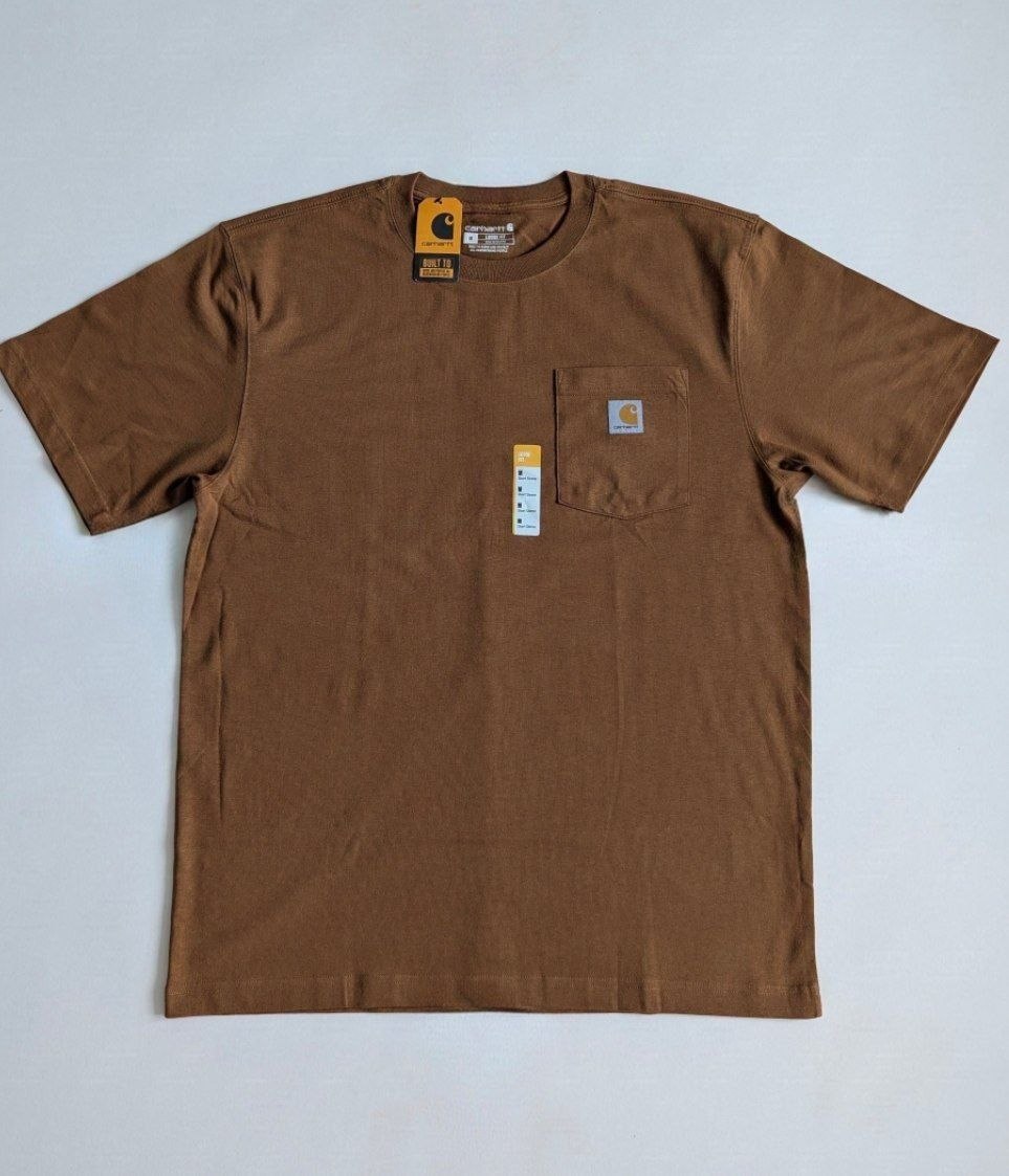 Футболка Carhartt K87 Loose Fit Heavyweight Pocket T-Shirt