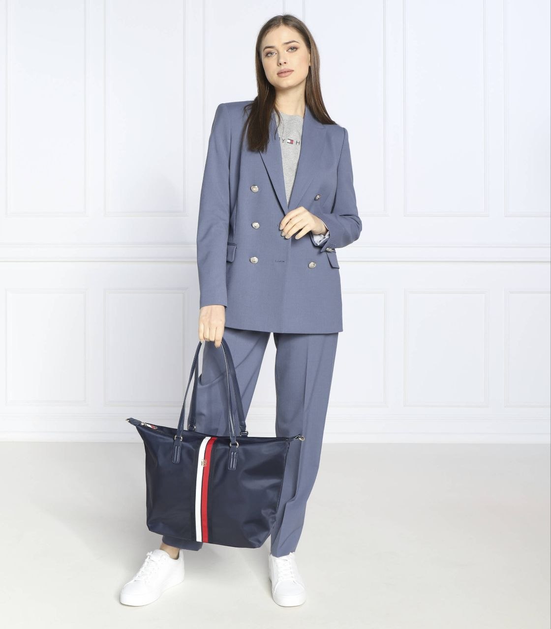 Сумка Tommy Hilfiger Poppy Tote Corp 'Space Blue'