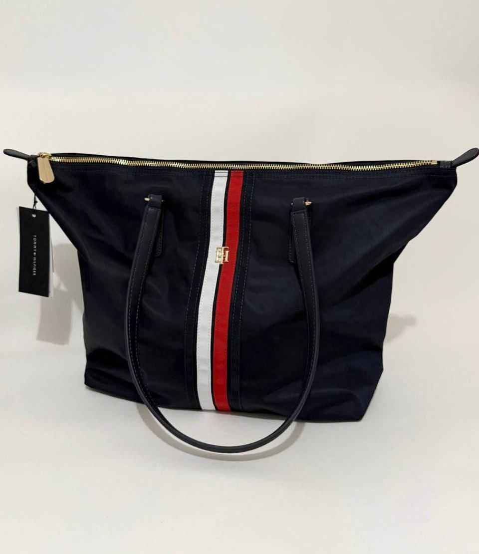 Сумка Tommy Hilfiger Poppy Tote Corp 'Space Blue'