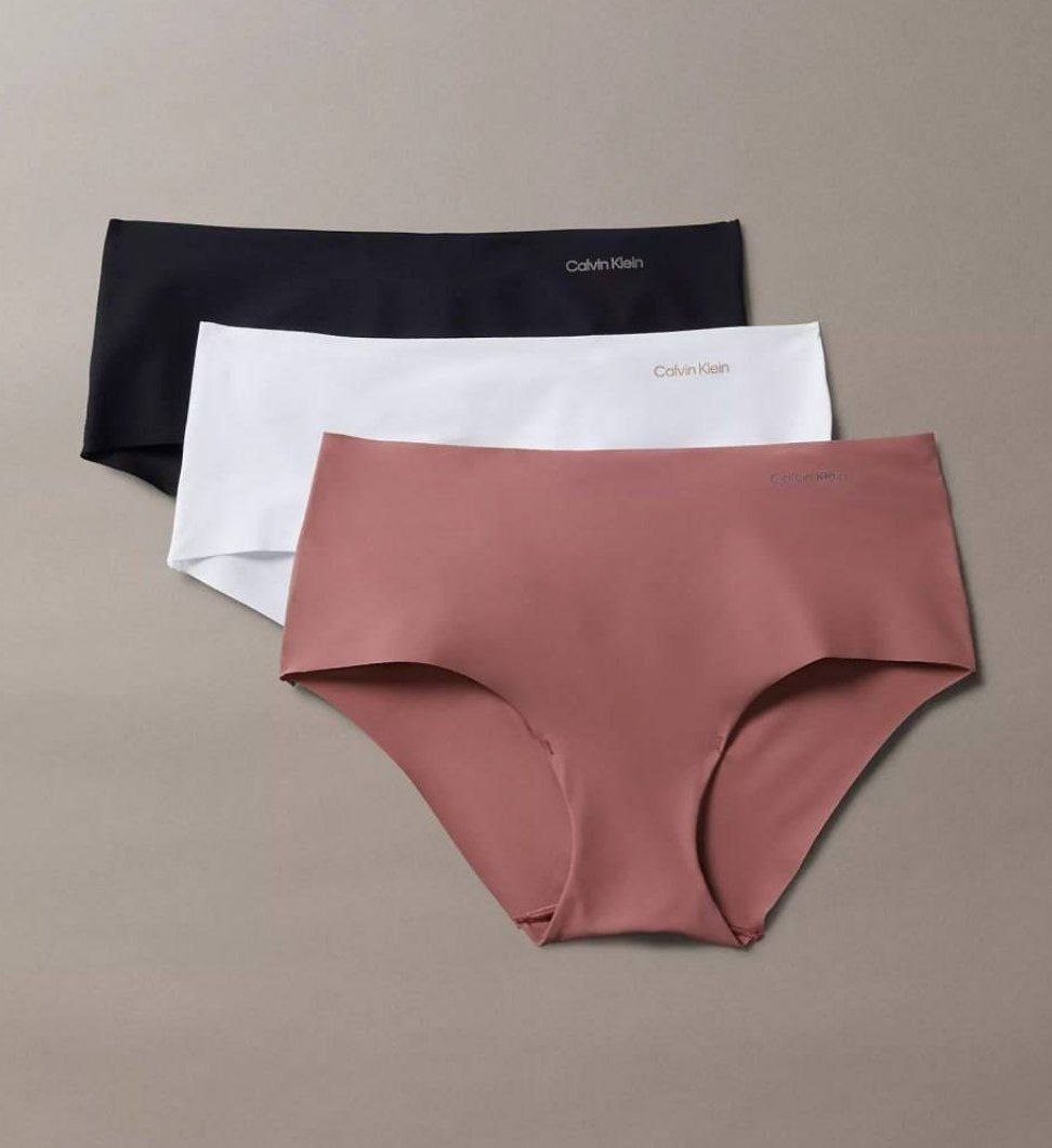Трусики Calvin Klein Invisibles Microfiber Stretch 3 Pack Hipsters