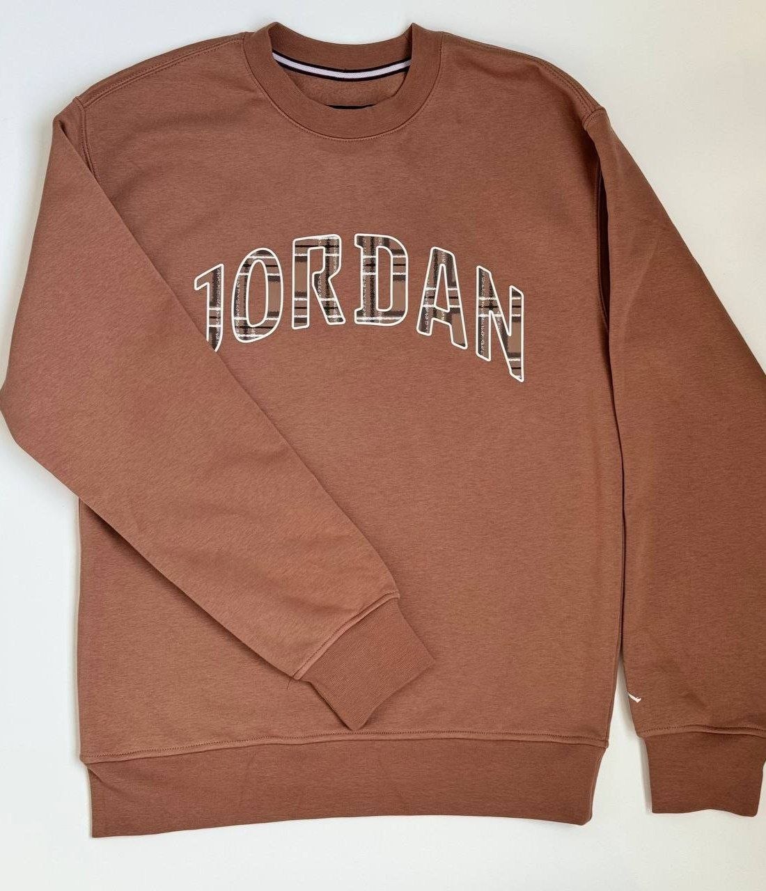 Свитшот толстовка Jordan Essentials Fleece Crew Neck Brown